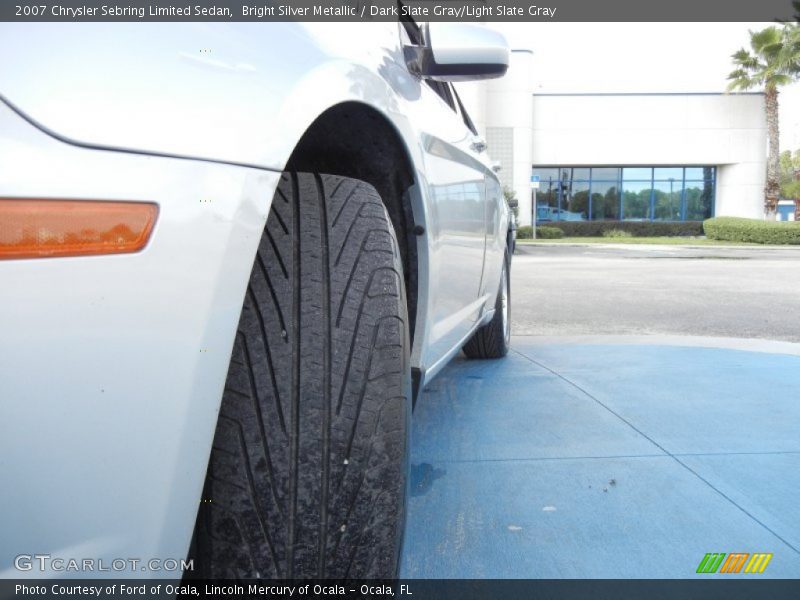 Bright Silver Metallic / Dark Slate Gray/Light Slate Gray 2007 Chrysler Sebring Limited Sedan