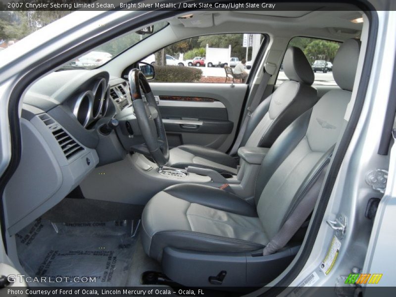  2007 Sebring Limited Sedan Dark Slate Gray/Light Slate Gray Interior