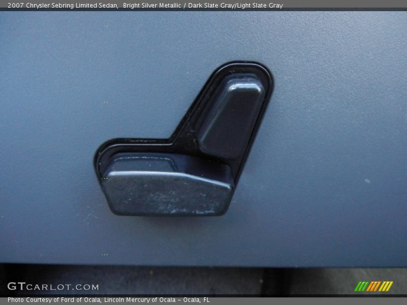 Bright Silver Metallic / Dark Slate Gray/Light Slate Gray 2007 Chrysler Sebring Limited Sedan