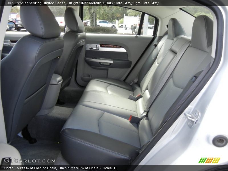  2007 Sebring Limited Sedan Dark Slate Gray/Light Slate Gray Interior