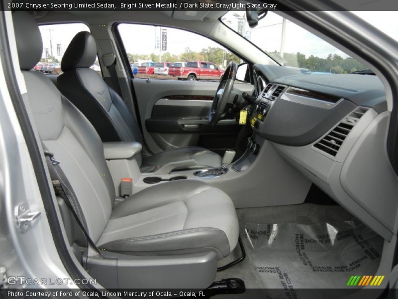 Bright Silver Metallic / Dark Slate Gray/Light Slate Gray 2007 Chrysler Sebring Limited Sedan