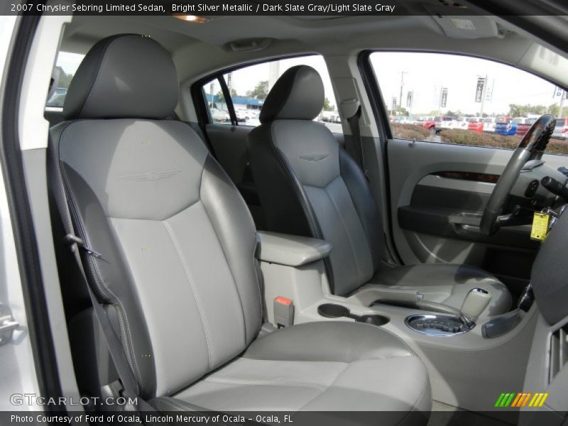  2007 Sebring Limited Sedan Dark Slate Gray/Light Slate Gray Interior