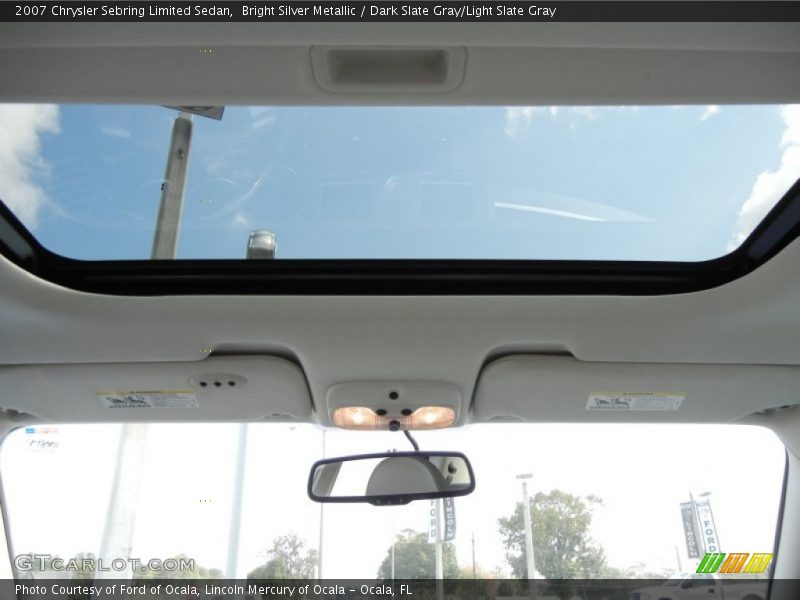 Bright Silver Metallic / Dark Slate Gray/Light Slate Gray 2007 Chrysler Sebring Limited Sedan