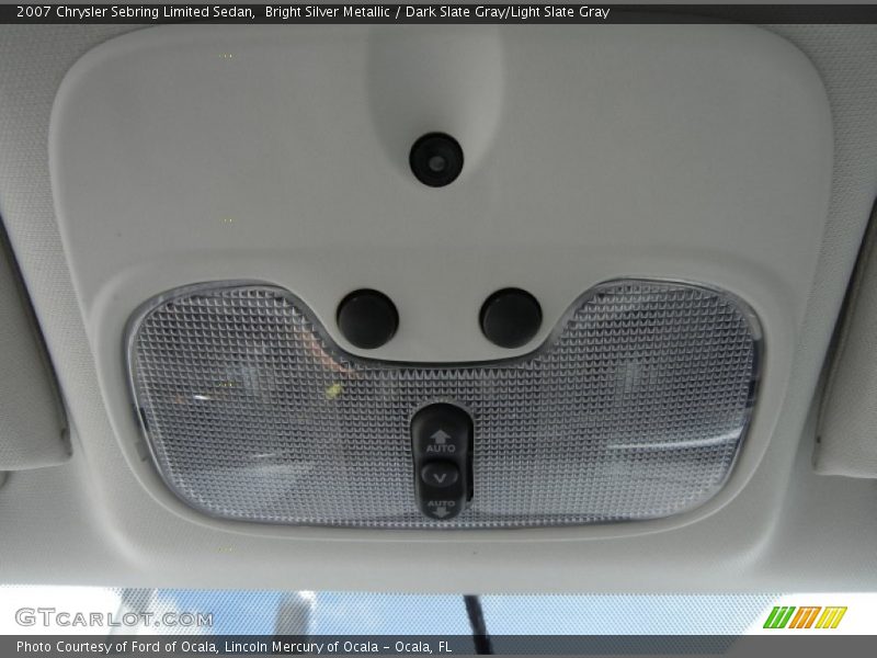 Bright Silver Metallic / Dark Slate Gray/Light Slate Gray 2007 Chrysler Sebring Limited Sedan