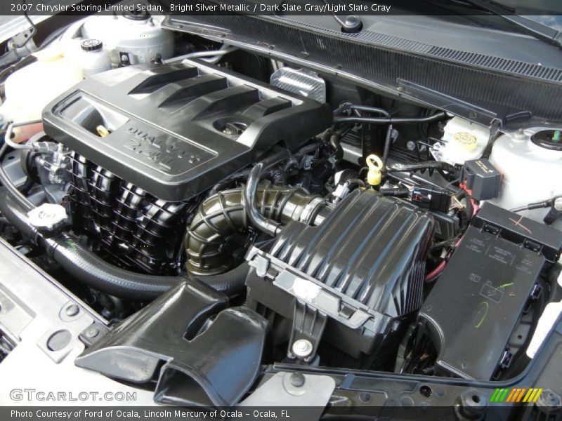  2007 Sebring Limited Sedan Engine - 2.4L DOHC 16V Dual VVT 4 Cylinder