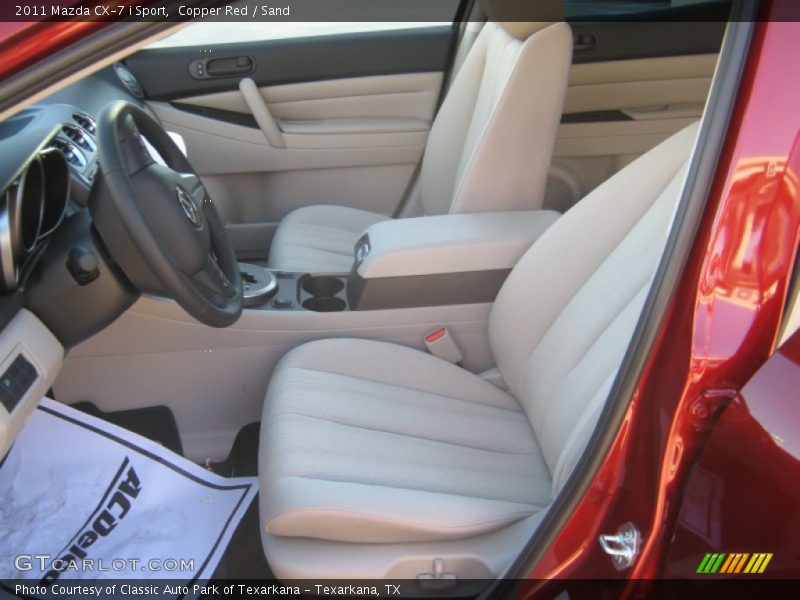 Copper Red / Sand 2011 Mazda CX-7 i Sport