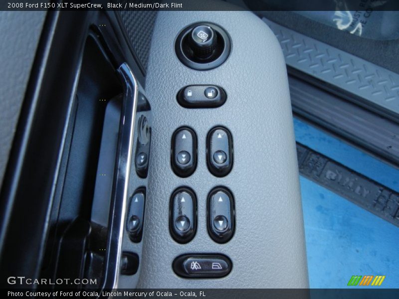 Black / Medium/Dark Flint 2008 Ford F150 XLT SuperCrew