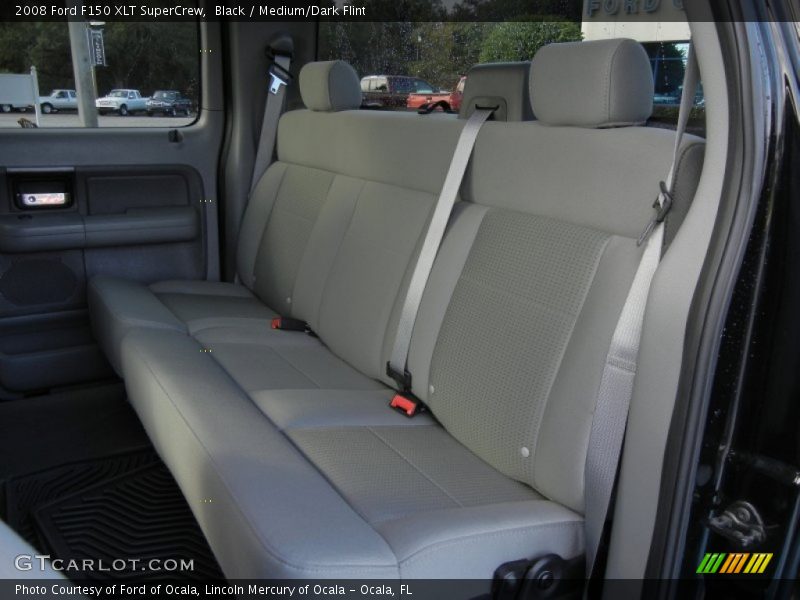 Black / Medium/Dark Flint 2008 Ford F150 XLT SuperCrew