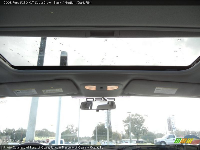 Black / Medium/Dark Flint 2008 Ford F150 XLT SuperCrew