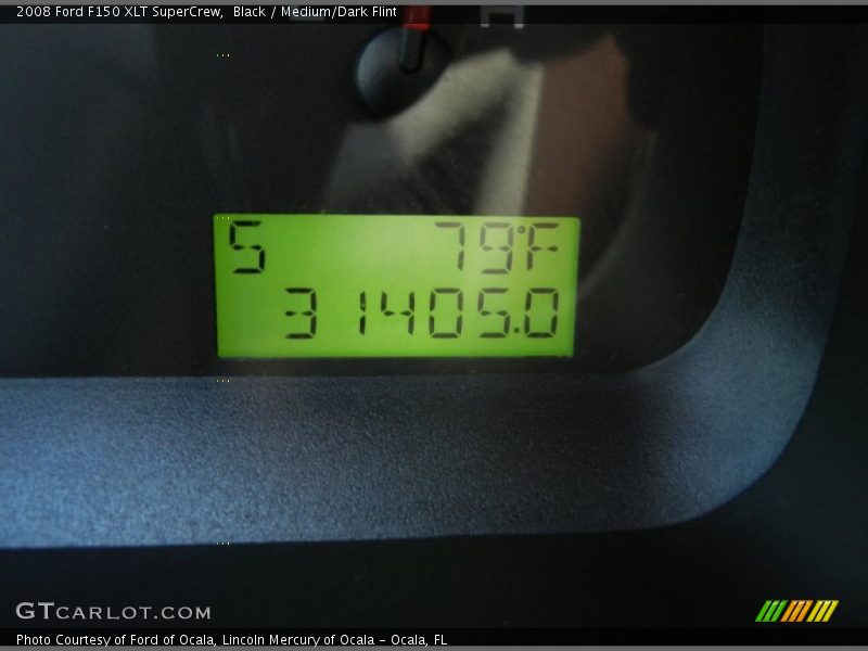 Black / Medium/Dark Flint 2008 Ford F150 XLT SuperCrew