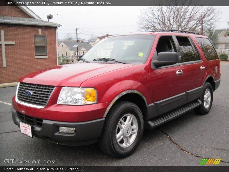 Redfire Metallic / Medium Flint Grey 2005 Ford Expedition XLT