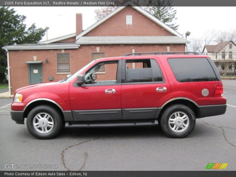 Redfire Metallic / Medium Flint Grey 2005 Ford Expedition XLT