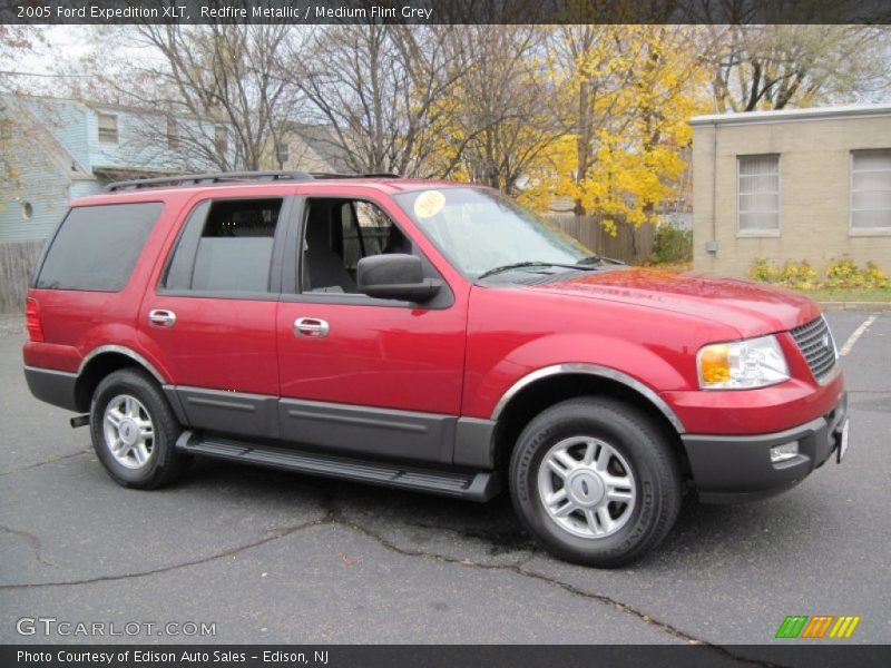 Redfire Metallic / Medium Flint Grey 2005 Ford Expedition XLT