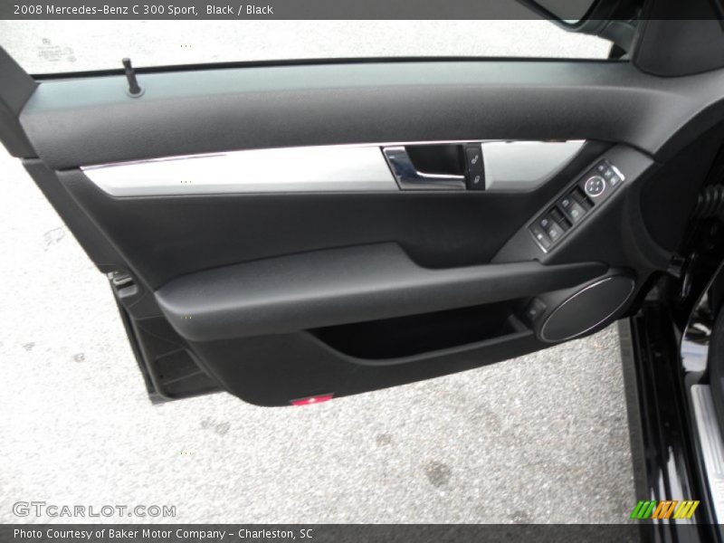 Black / Black 2008 Mercedes-Benz C 300 Sport