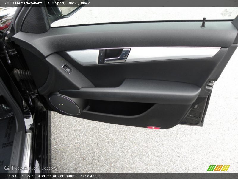Black / Black 2008 Mercedes-Benz C 300 Sport