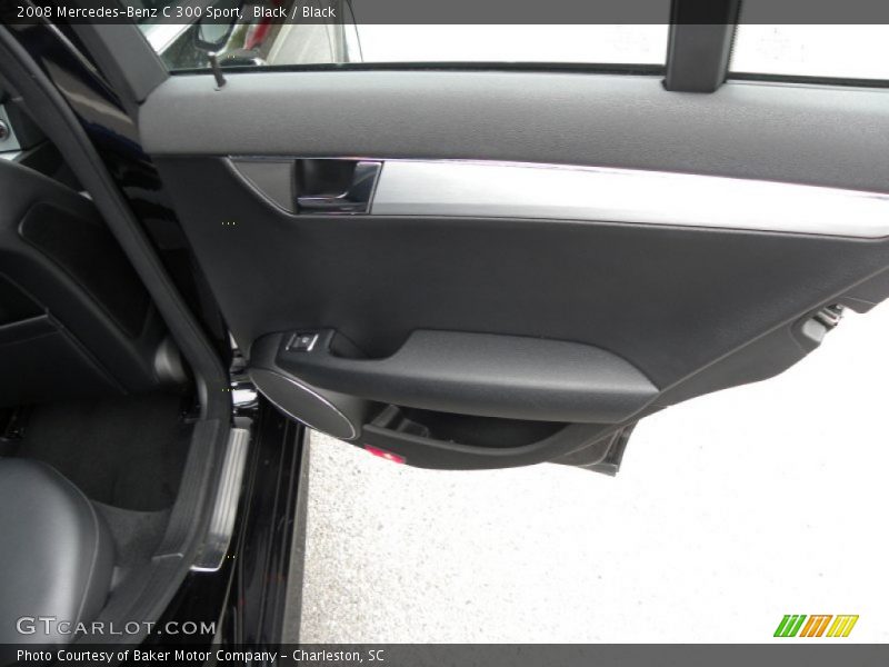 Black / Black 2008 Mercedes-Benz C 300 Sport