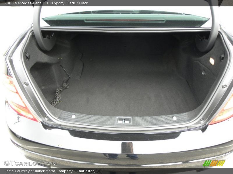 Black / Black 2008 Mercedes-Benz C 300 Sport