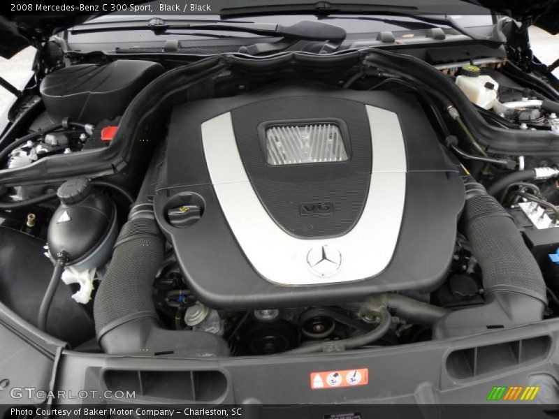 Black / Black 2008 Mercedes-Benz C 300 Sport