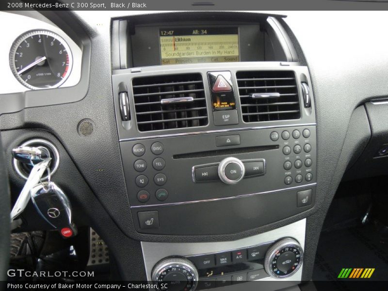 Black / Black 2008 Mercedes-Benz C 300 Sport