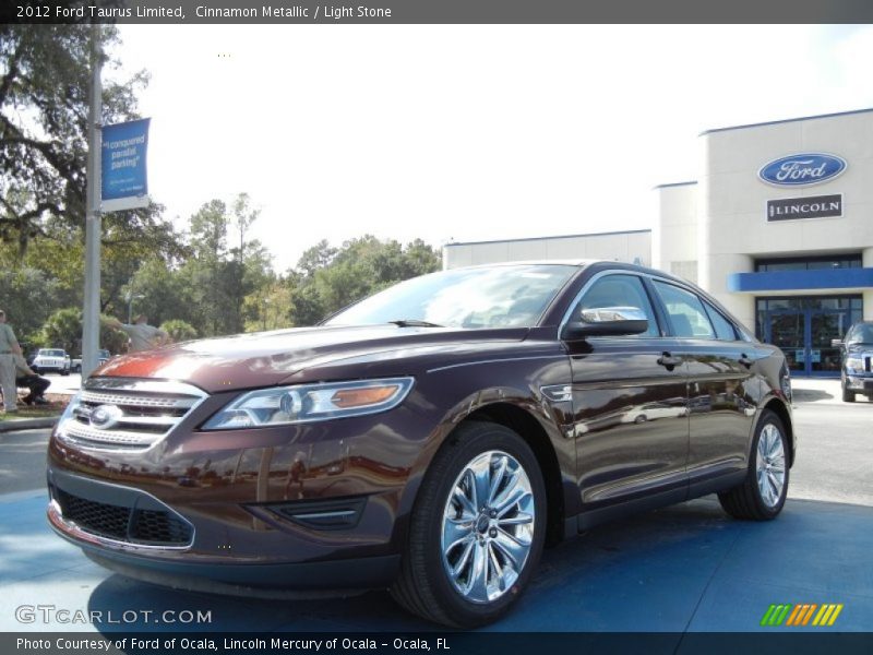 Cinnamon Metallic / Light Stone 2012 Ford Taurus Limited