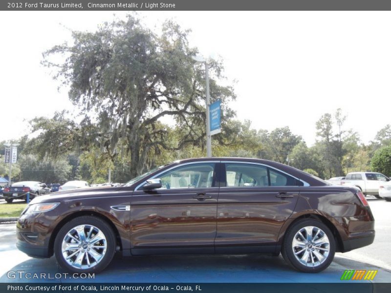 Cinnamon Metallic / Light Stone 2012 Ford Taurus Limited