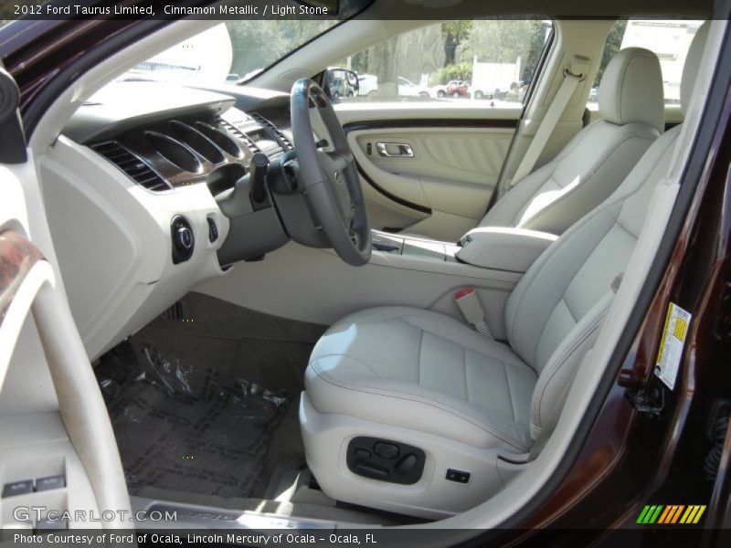  2012 Taurus Limited Light Stone Interior