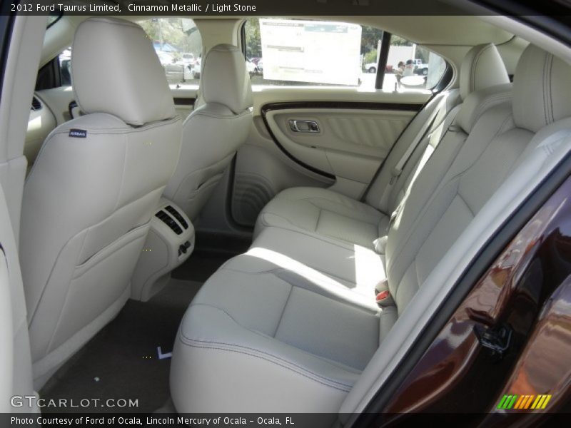  2012 Taurus Limited Light Stone Interior