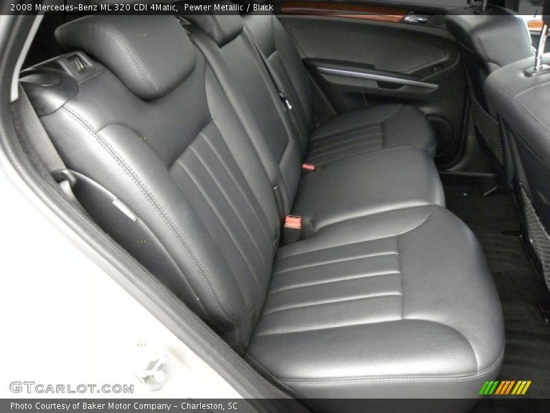 Pewter Metallic / Black 2008 Mercedes-Benz ML 320 CDI 4Matic