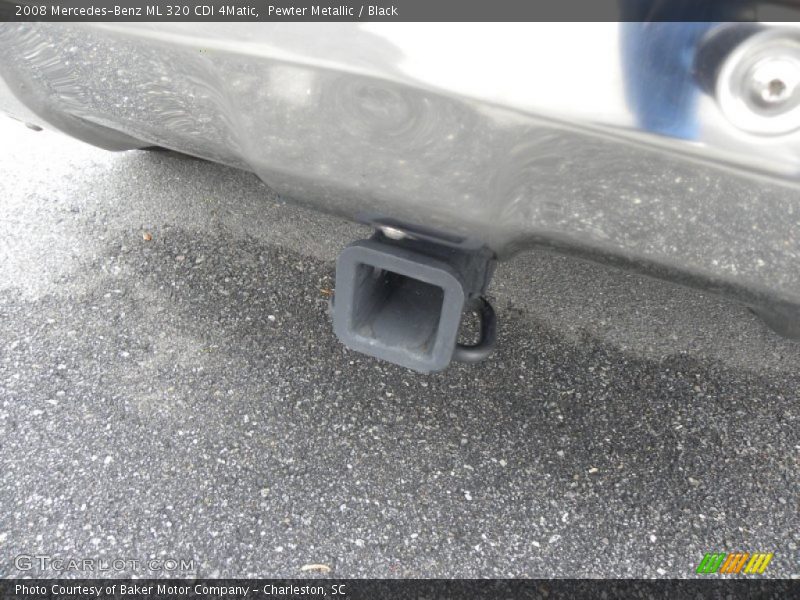 Pewter Metallic / Black 2008 Mercedes-Benz ML 320 CDI 4Matic