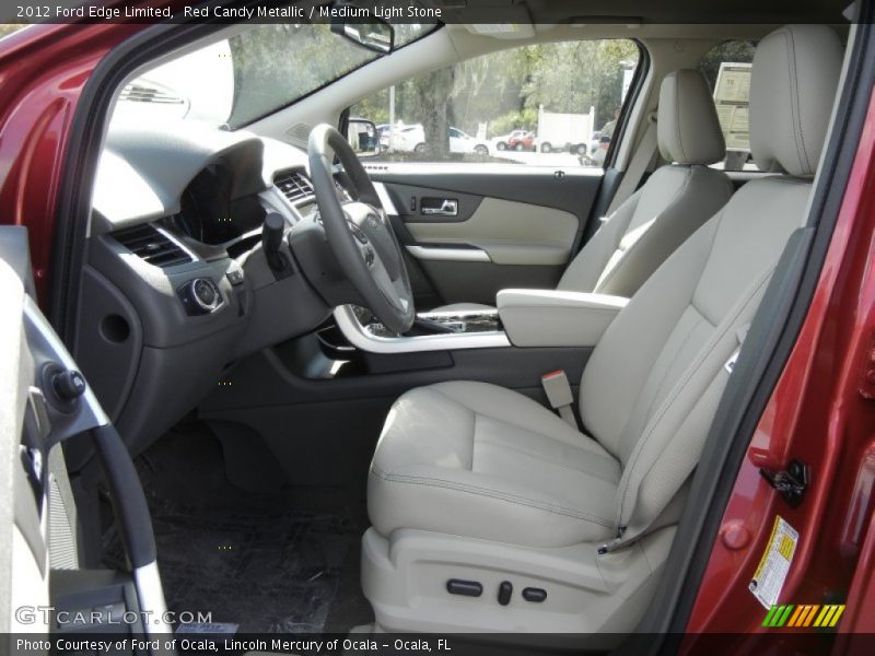  2012 Edge Limited Medium Light Stone Interior