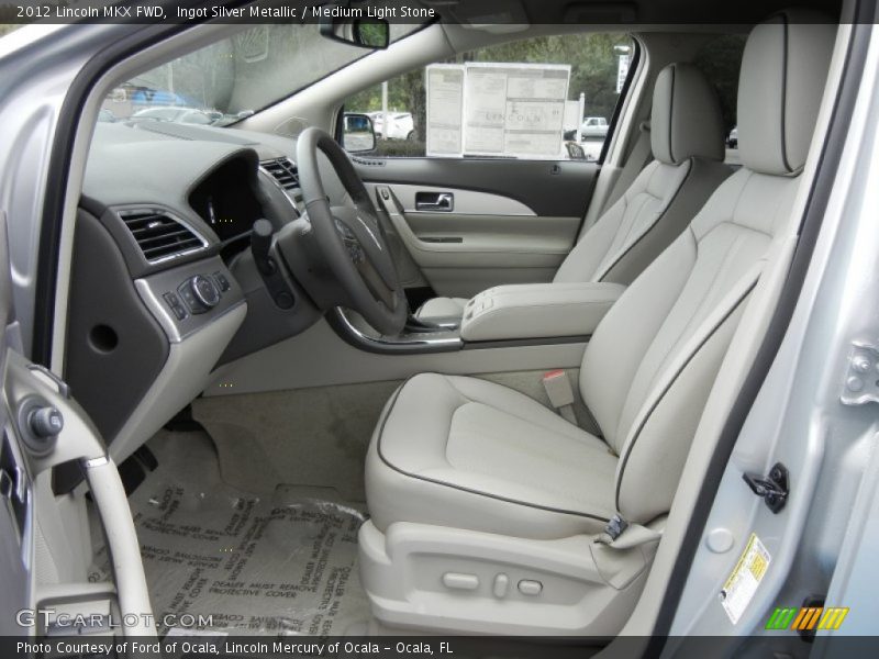  2012 MKX FWD Medium Light Stone Interior