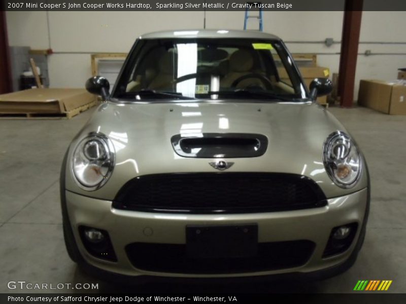 Sparkling Silver Metallic / Gravity Tuscan Beige 2007 Mini Cooper S John Cooper Works Hardtop