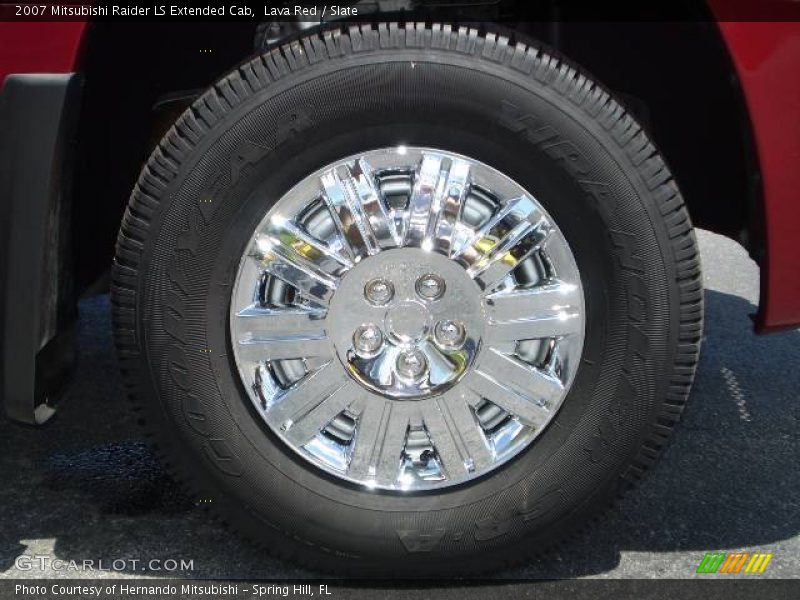 Lava Red / Slate 2007 Mitsubishi Raider LS Extended Cab