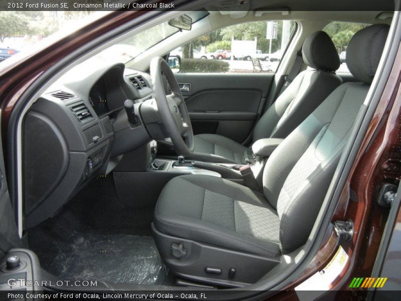 Cinnamon Metallic / Charcoal Black 2012 Ford Fusion SE