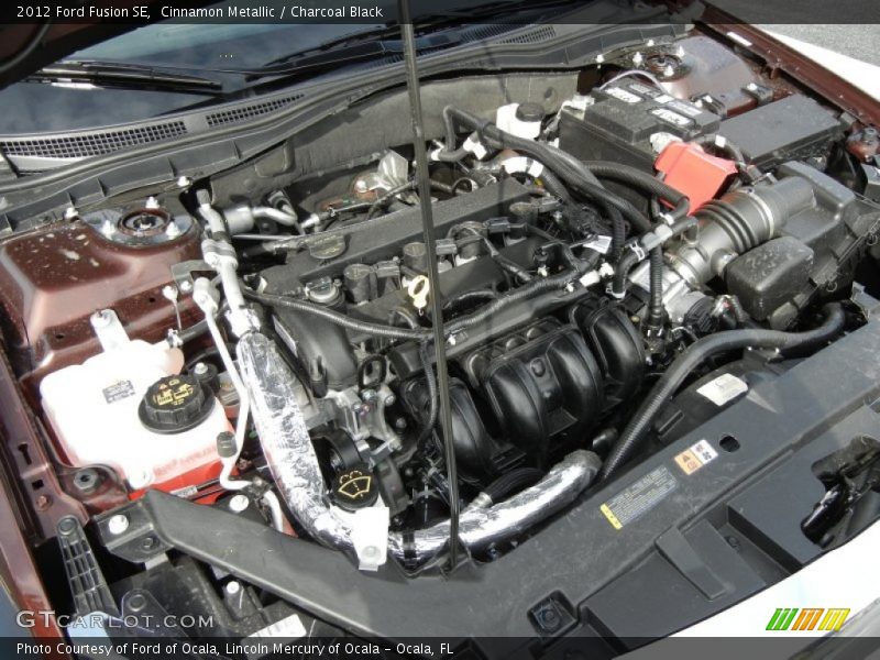 Cinnamon Metallic / Charcoal Black 2012 Ford Fusion SE