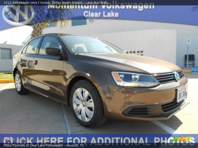 Toffee Brown Metallic / Latte Macchiato 2012 Volkswagen Jetta S Sedan