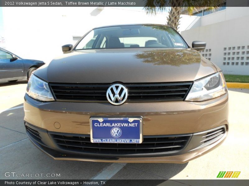 Toffee Brown Metallic / Latte Macchiato 2012 Volkswagen Jetta S Sedan