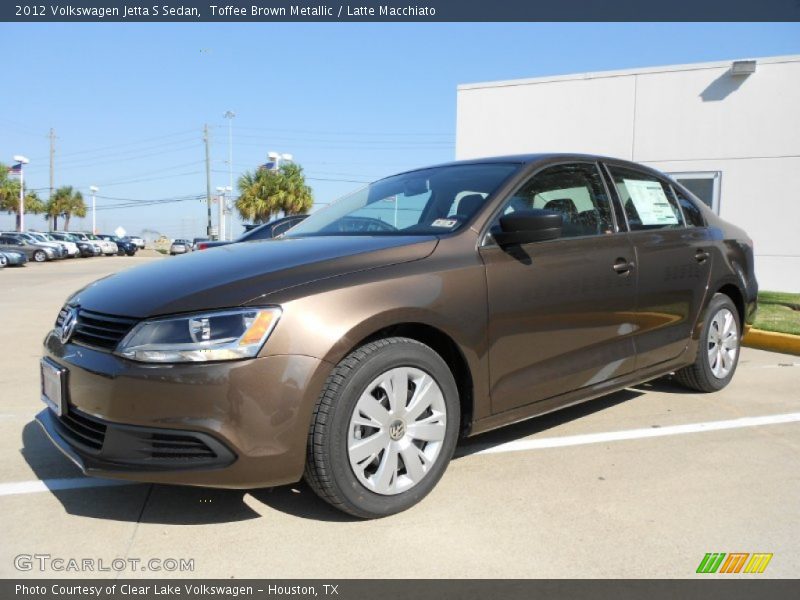Toffee Brown Metallic / Latte Macchiato 2012 Volkswagen Jetta S Sedan