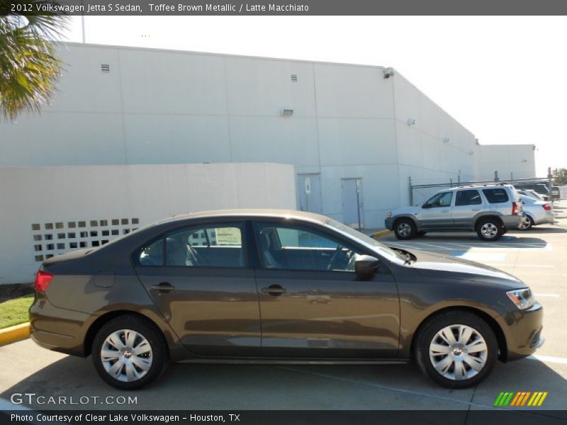 Toffee Brown Metallic / Latte Macchiato 2012 Volkswagen Jetta S Sedan