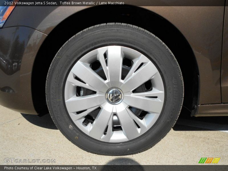 Toffee Brown Metallic / Latte Macchiato 2012 Volkswagen Jetta S Sedan