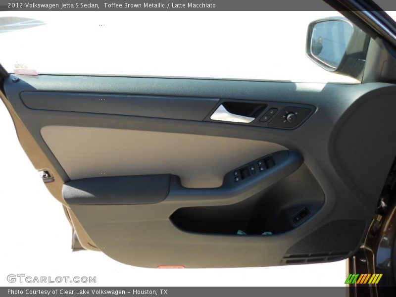Toffee Brown Metallic / Latte Macchiato 2012 Volkswagen Jetta S Sedan