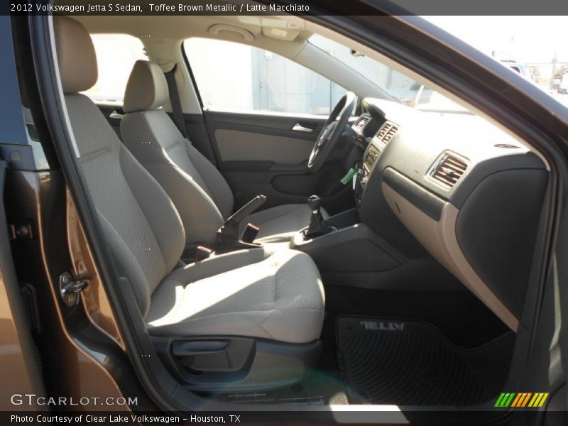 Toffee Brown Metallic / Latte Macchiato 2012 Volkswagen Jetta S Sedan