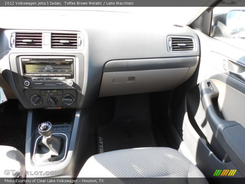 Toffee Brown Metallic / Latte Macchiato 2012 Volkswagen Jetta S Sedan