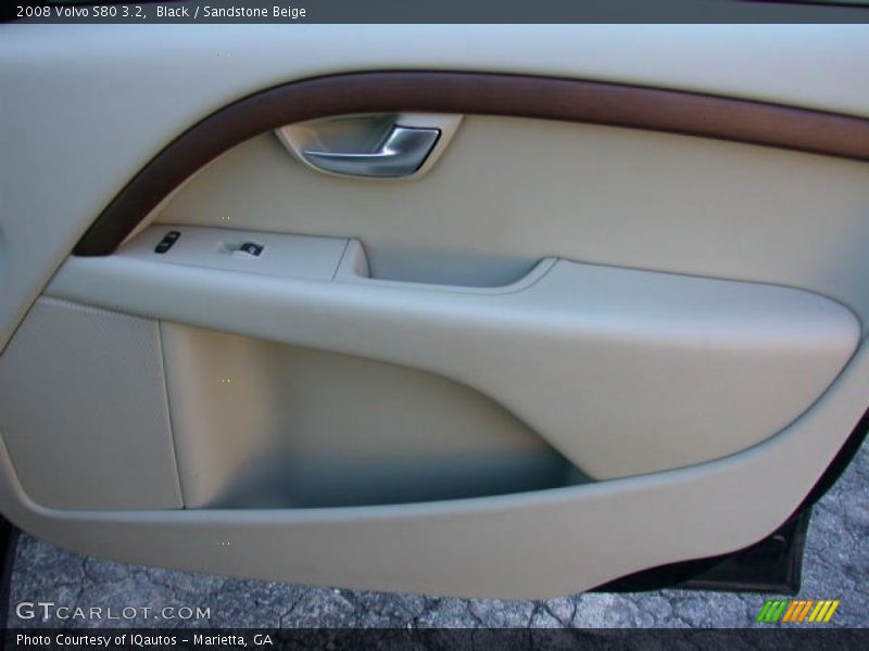 Black / Sandstone Beige 2008 Volvo S80 3.2