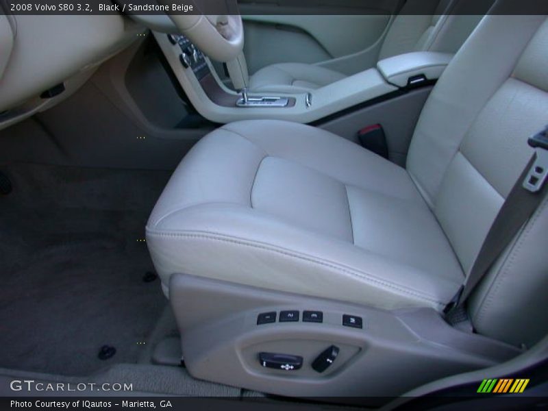Black / Sandstone Beige 2008 Volvo S80 3.2
