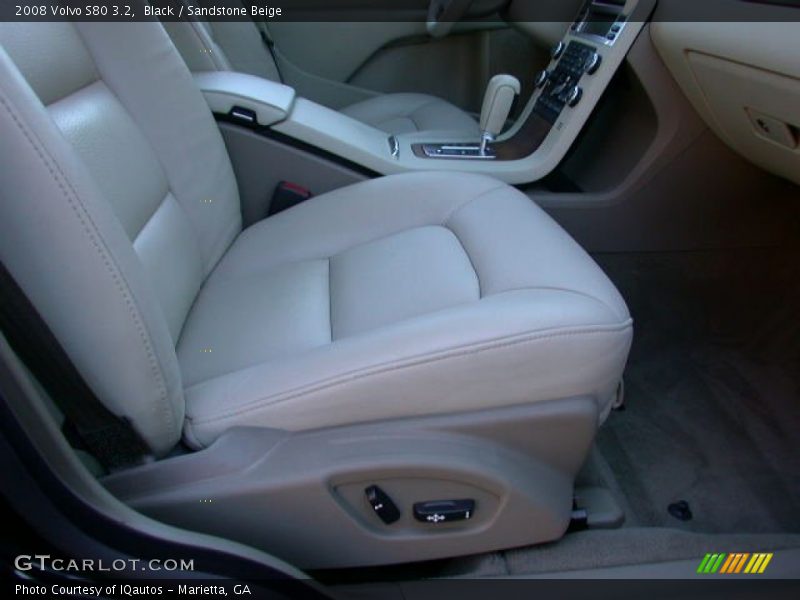 Black / Sandstone Beige 2008 Volvo S80 3.2