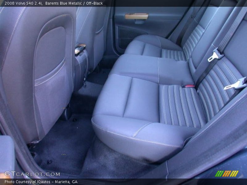 Barents Blue Metallic / Off-Black 2008 Volvo S40 2.4i
