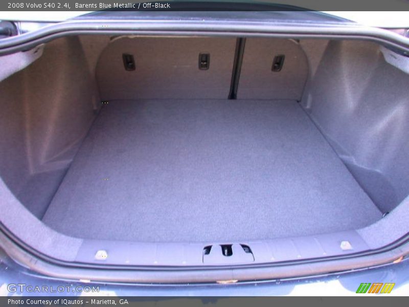 Barents Blue Metallic / Off-Black 2008 Volvo S40 2.4i