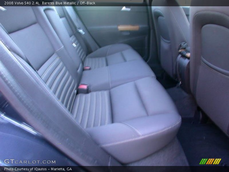 Barents Blue Metallic / Off-Black 2008 Volvo S40 2.4i
