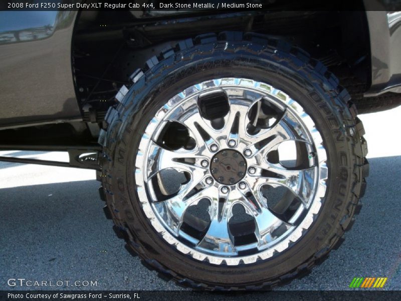 Custom Wheels of 2008 F250 Super Duty XLT Regular Cab 4x4